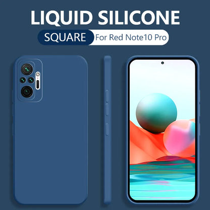 Liquid Silicone Case for Xiaomi 11T 13T Mi 11 Lite Poco X5 Pro