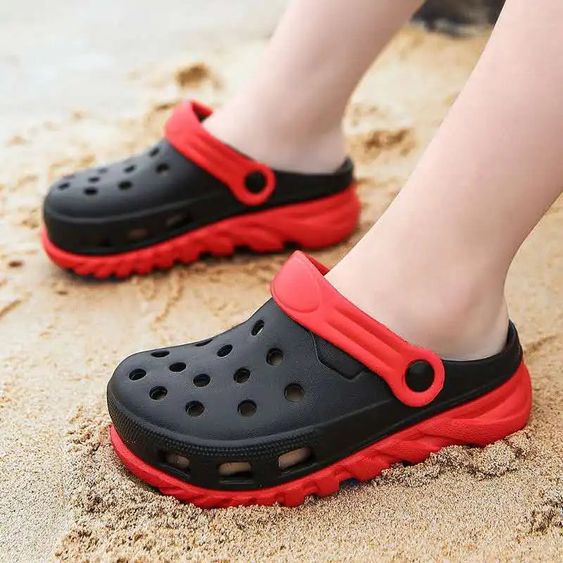 Boy Kids Girls Chidren Baby Summer Mules Beach Clogs Slippers Cave Shoes