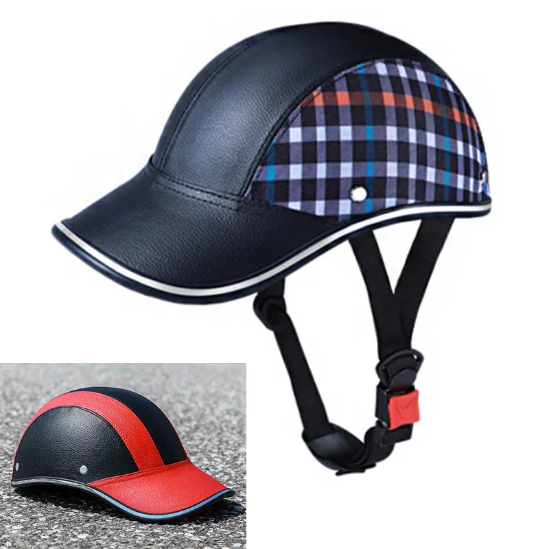 Motorcycle Helmet Baseball Cap Men Wome Scooter Moto Electric Bicycle Scooter