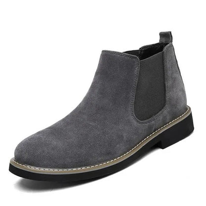 YIGER NEW Men Chelsea Boots Ankle Boots Fashion Men's Male