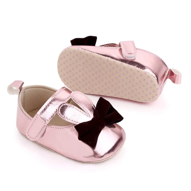 Bowknot Princess Baby Girls Shoes Breathable Mesh Flats Shoe