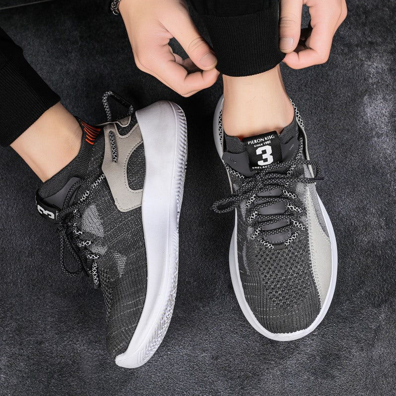 Light Weight Anti-Slippery Mens Shoes Casual Sport Sneakers Wholesale