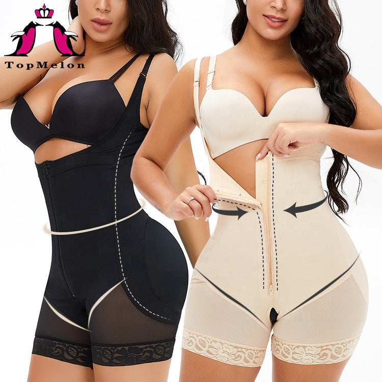 KX-3521 in Stock Plus Size Control Tummy Body Shapewear Butt Lifter Bodysuit