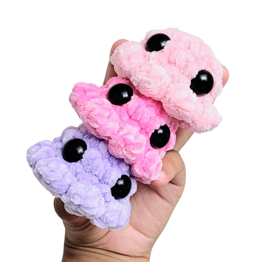 Mini Crochet Octopus Plushies