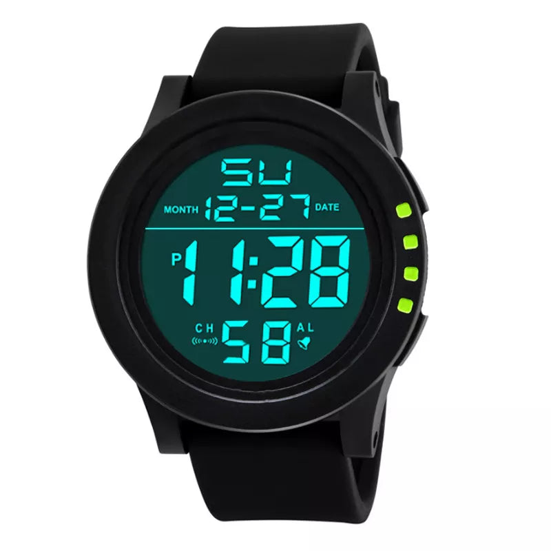 Men Sport Watch Multifunction Military Sports Watch Waterproof Electronic Watch