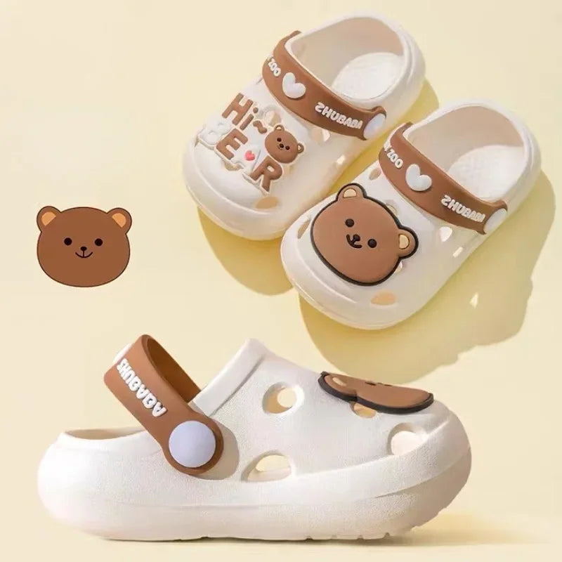 Summer New Children's Cold Slippers Indoor Non -Slip and Soft Bottom Comfort