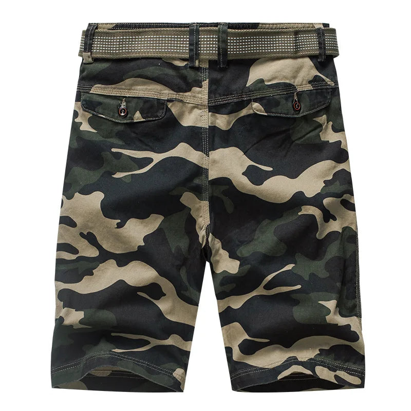 Camouflage Mens Military Cargo Shorts 2024 Brand New Army Tactical Camo Shorts