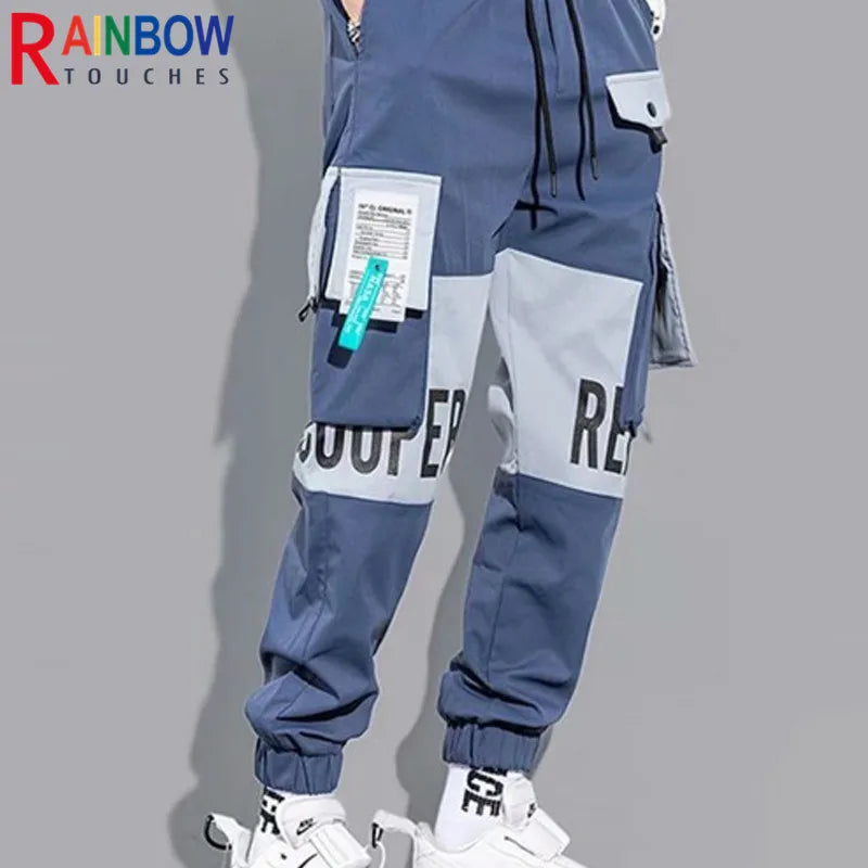 Rainbowtouches Man Cargo Pants New  Breathable Trousers