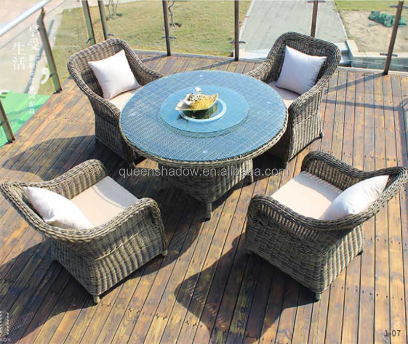 Popular Outdoor Rattan Lounger Sofa Set Designs Garden Furniture for Sale