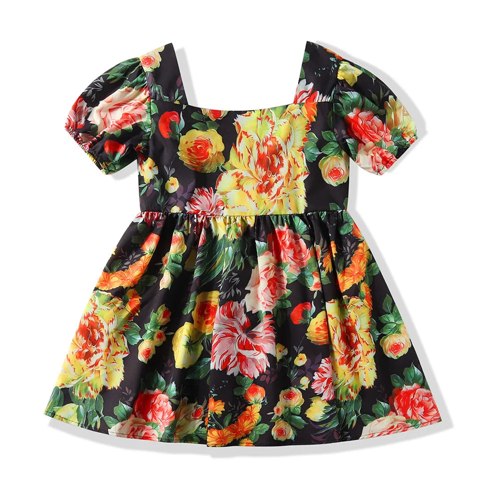 2020 Robe Fille Toddler Dress Baby Girls Clothes