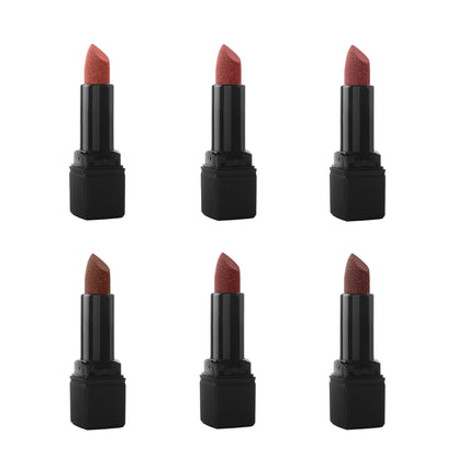 Glitter Velvetier Matte Lipsticks - Nude