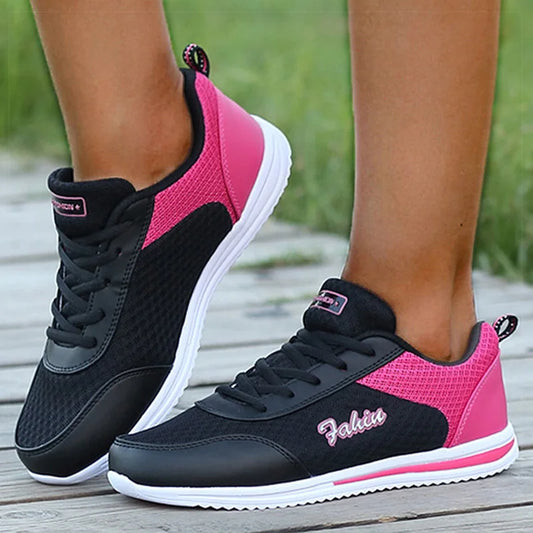 Women Sneakers Mix Color Sports Shoes for Women Lightweight Athletic Shoe