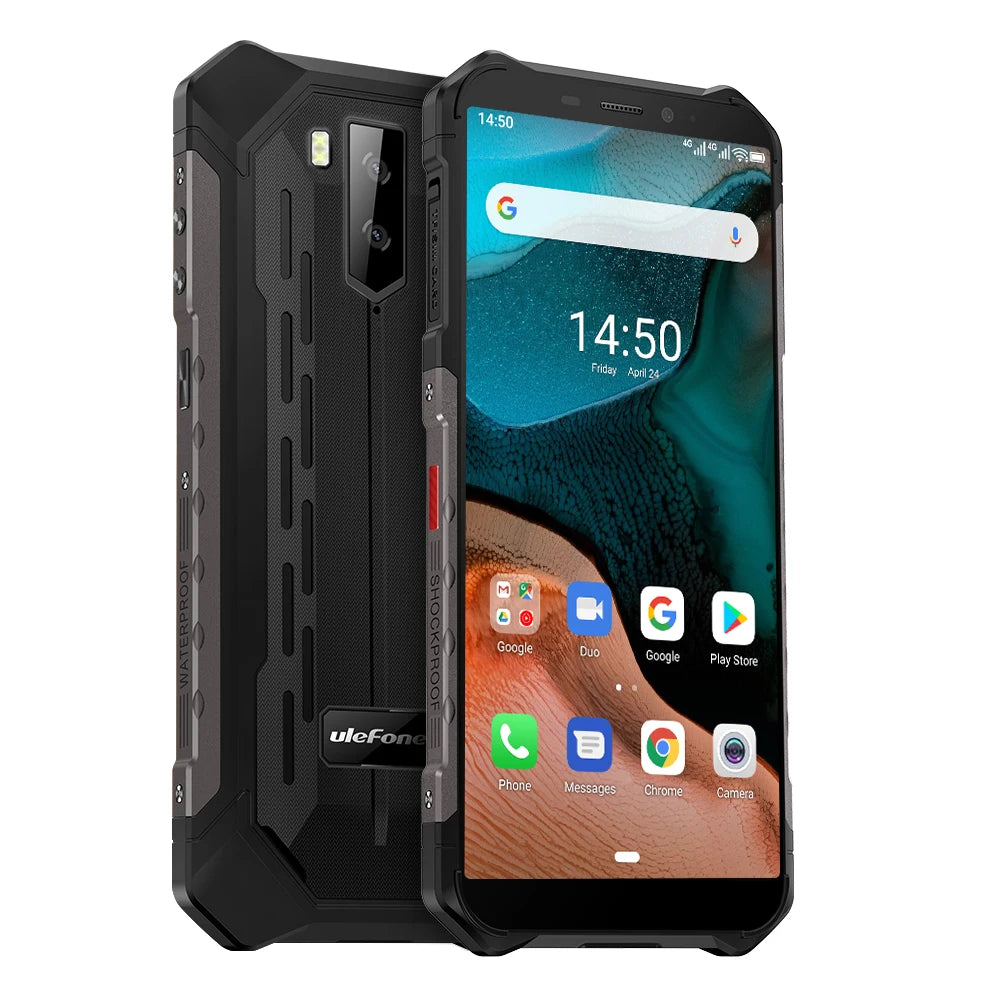 Ulefone Armor X5  Android 10 Rugged Waterproof  Smartphone IP68