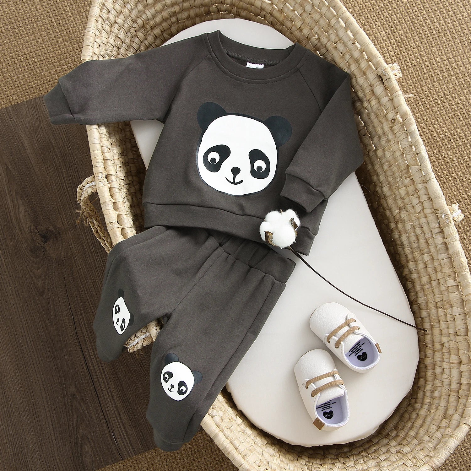 Baby Boys Clothes Sets Bear Toddler Boy Long Sleeve Casual Hoodie Sweatshirt