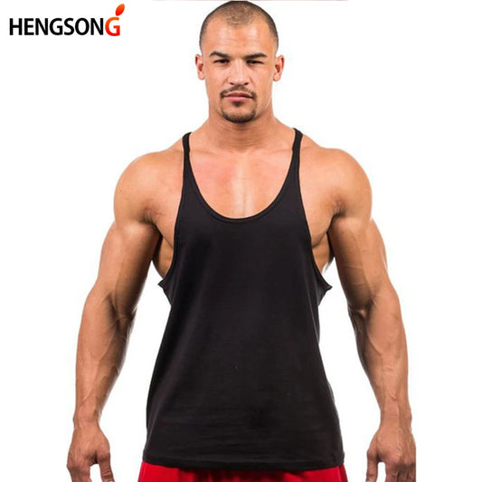 Bodybuilding Brand Tank Top Men Stringer Tank Top Fitness Sleeveless Shirt