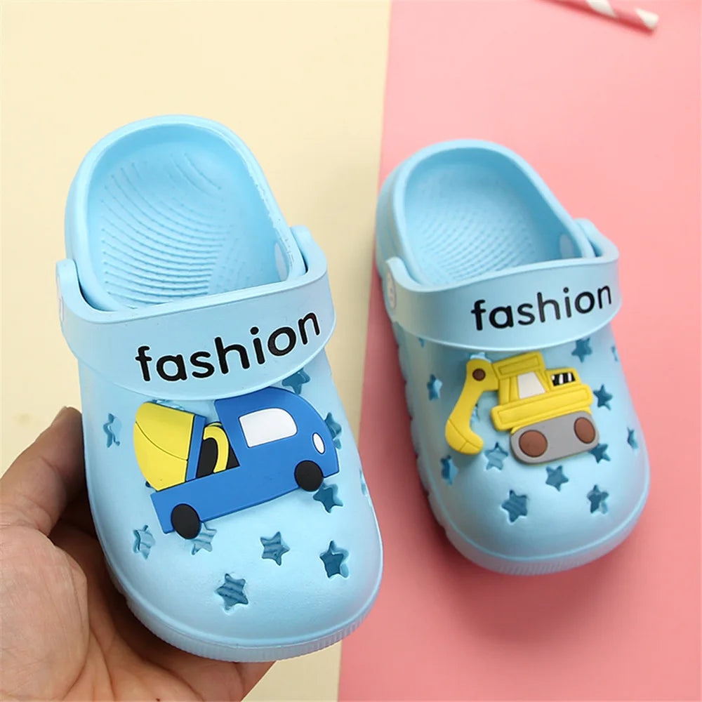 Unicorn Slippers for Boy Girl Rainbow Shoes 2019 Summer Toddler Animal Kids