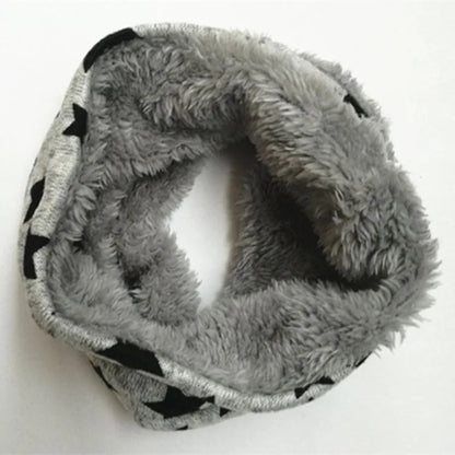 New Winter Scarf Infinity Baby Scarfs Five Star Boys Girls