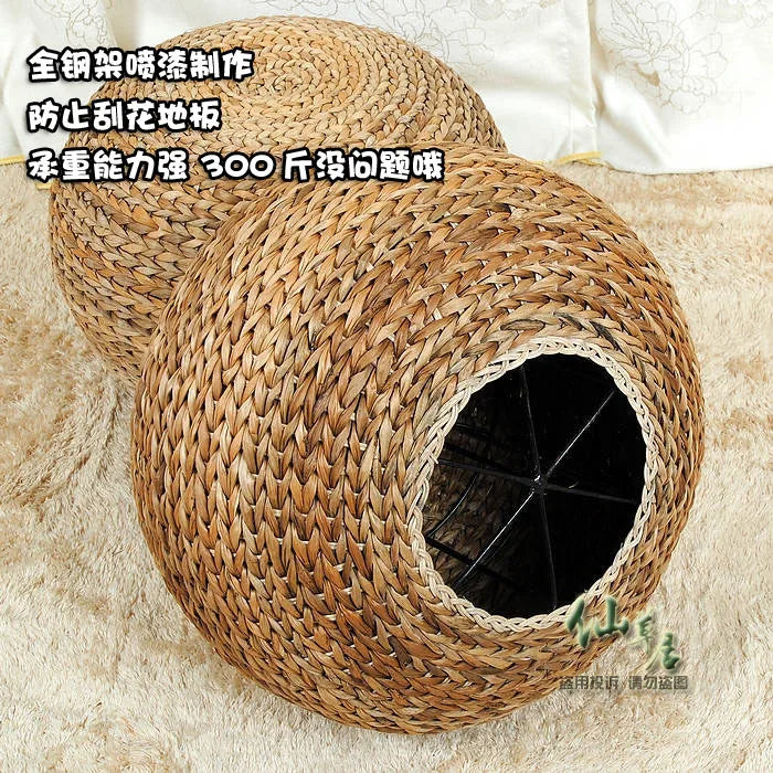 Pure Natural Rattan Chair,pure Handmade Rattan Fabric,green Furniture