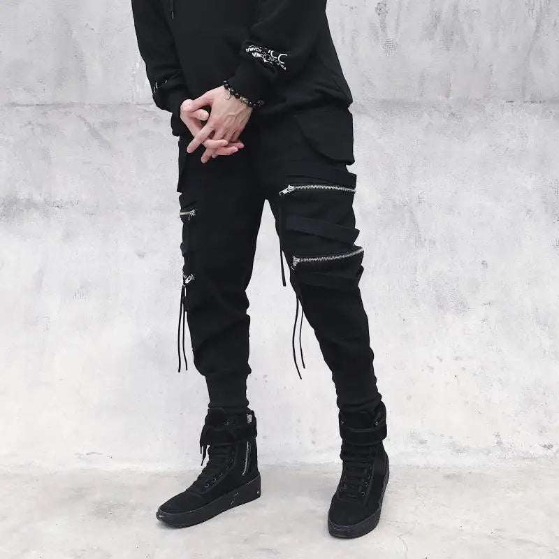 Cargo Pants Men 2024 Hip Hop Streetwear Jogger Pant Fashion Trousers