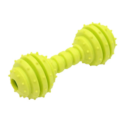 Rubber Dog Chew Toys Sturdy Pet Toy Heavyweight Durable Molar Teeth Sounding