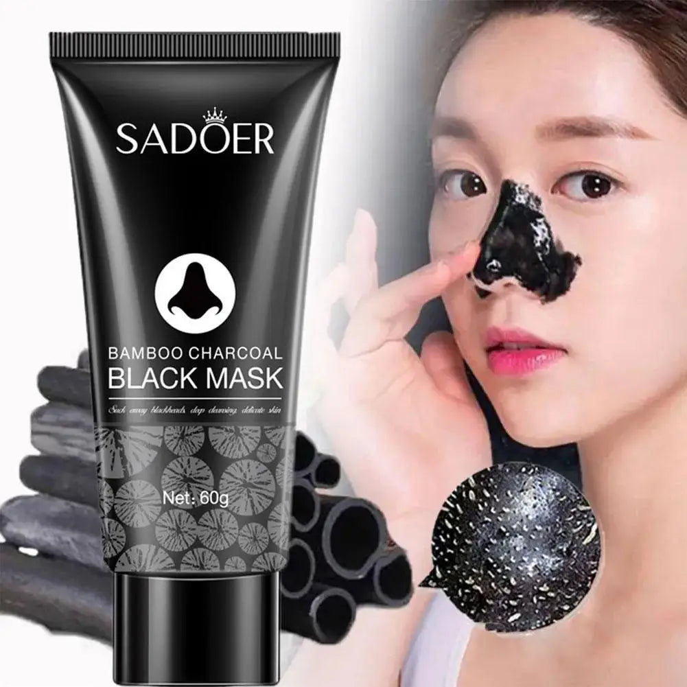 60g Blackhead Remover Face Mask Cream Peel Off Nose Black Dots Mask