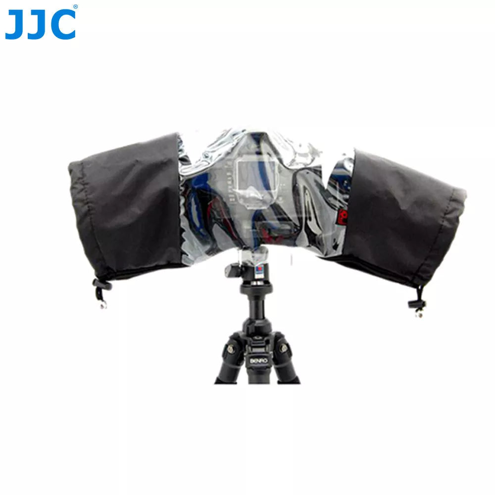 JJC Portable Camera Rain Cover Rain Shade Waterproof Raincoat Raincover DSLR