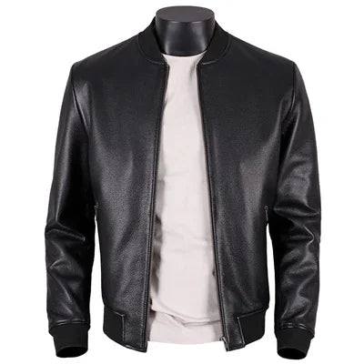 Tcyeek Real Leather Jacket Men Clothes 2020 Streetwear Fashion Mens