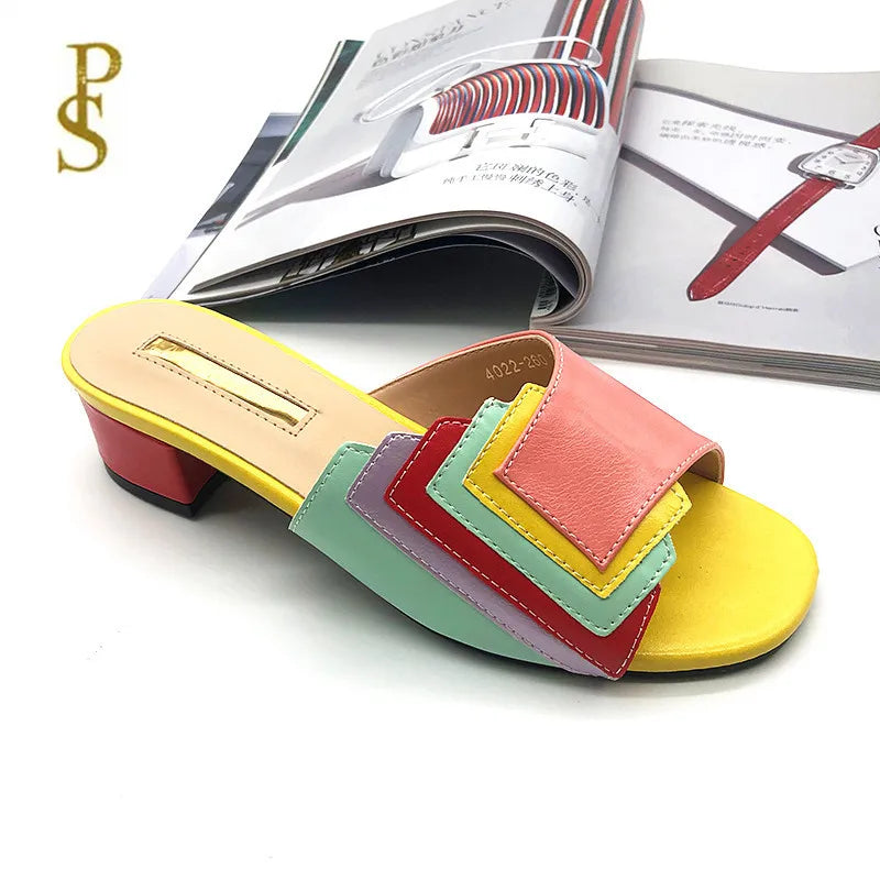 FABIO PENNY Hot Selling Fashionable and Delicate Patchwork Multi Color