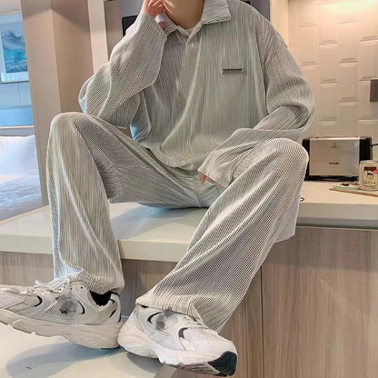 Men's Sportswear Sets Spring Autumn Casual Tracksuits Men Track Suit Set