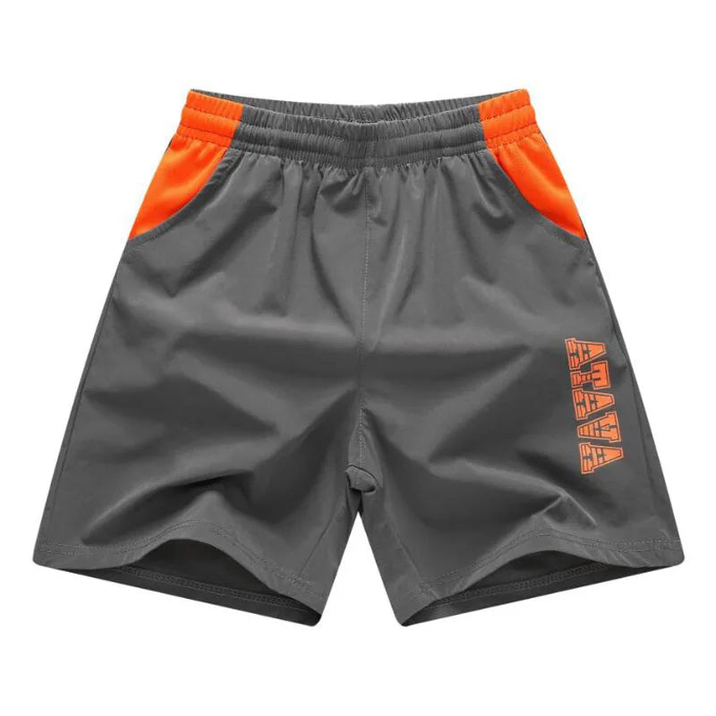 Quick-Drying Kids Sports Shorts Boys Casual Shorts Run Teenager Pants