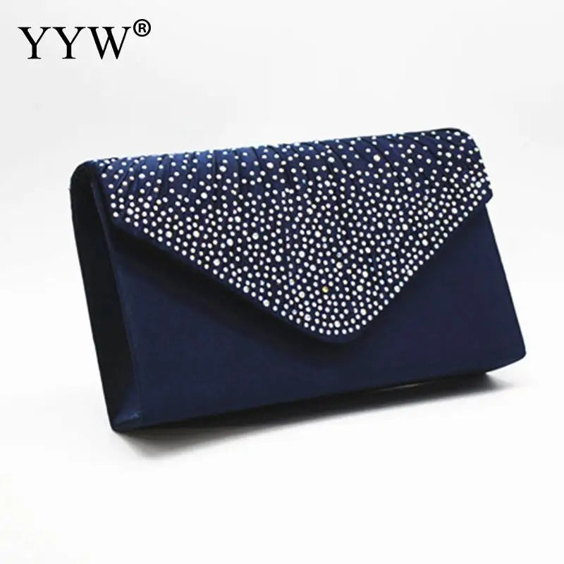 Purple Women Wedding Clutch Handbag Luxury PU Leather Bags Designed Clutch Purse