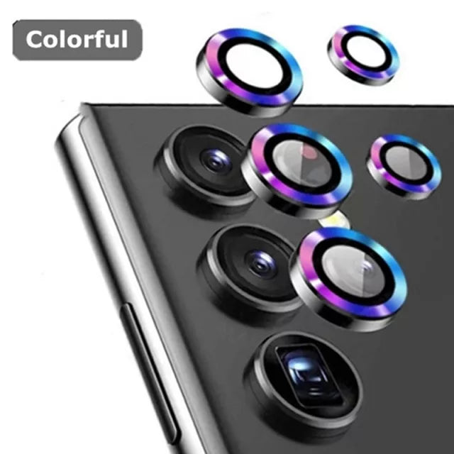 For Samsung S24 S23 Ultra Camera Lens Protector Aluminum Alloy Metal Tempered