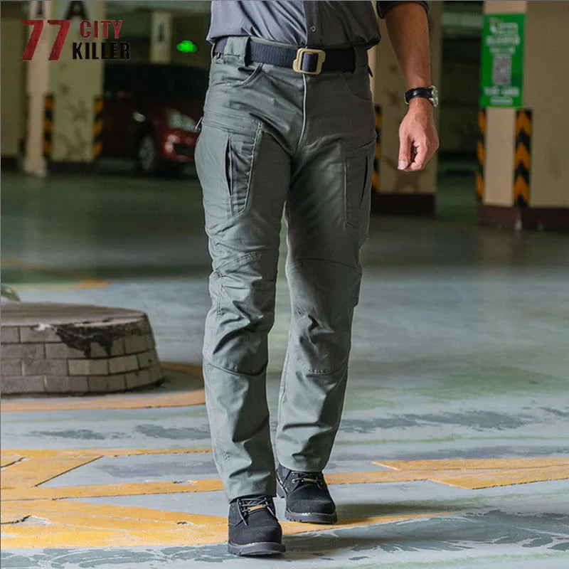 Tactical Pants Men Waterproof Wear-Resistant SWAT Combat Military Trousers Male