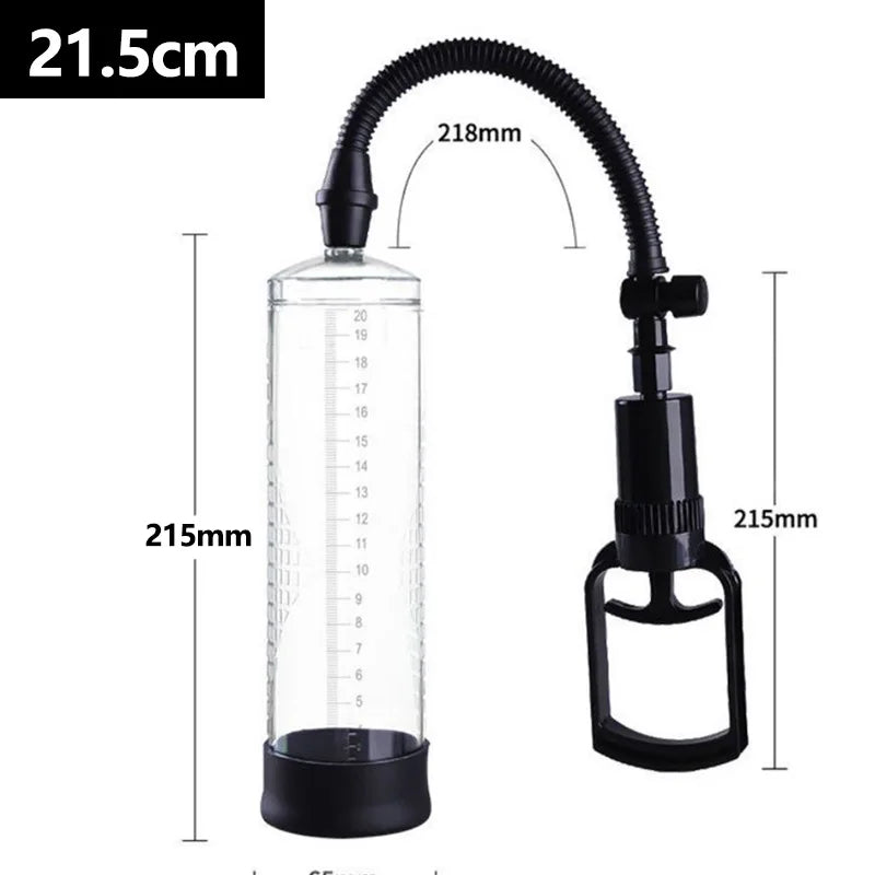 Penis Pump Vacuum Pump Toy for Adult Big Dick Erection Trainer Penis