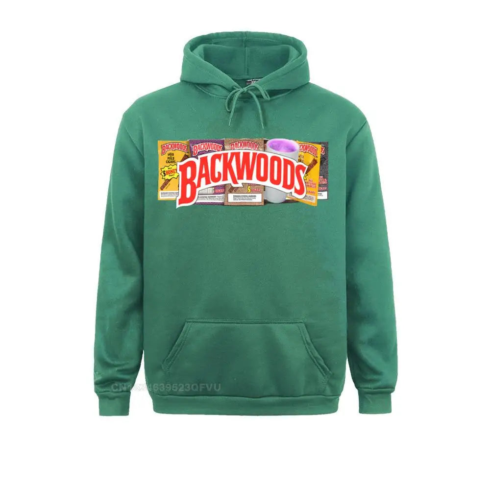 Backwoods Pullover Hoodie Vintage Hiphop Hoodie Funny Pullover