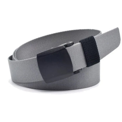 Best YBT Canvas Belt Plastic Smooth Buckle Belt Boys Teenagers Anti Allergy