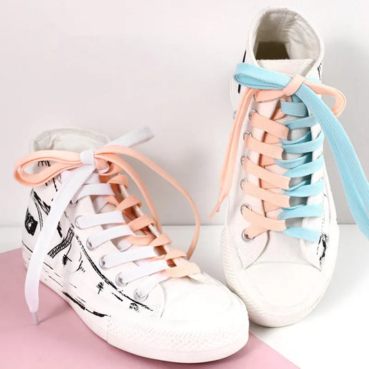 1Pair Sneakers Shoelaces Shoes Accessories Laces for Shoes Unisex Flat Shoe Lace