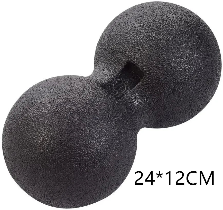 Peanut Fitness Massage Ball Set Yoga Roller Double Lacrosse Mobility Ball