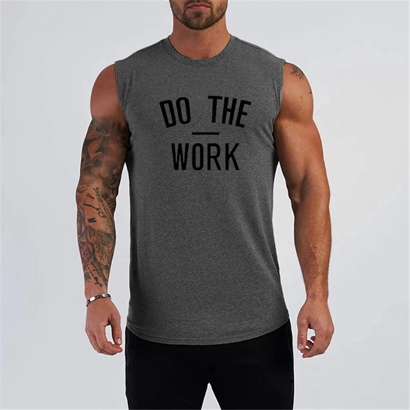 Muscleguy Brand Gyms Clothing Workout Sleeveless Shirt Tank Top Men