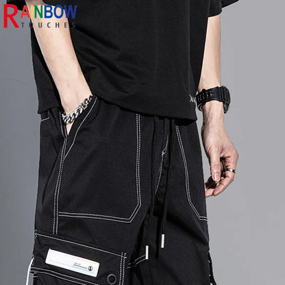 Rainbowtouches Man Cargo Pants New  Breathable Trousers