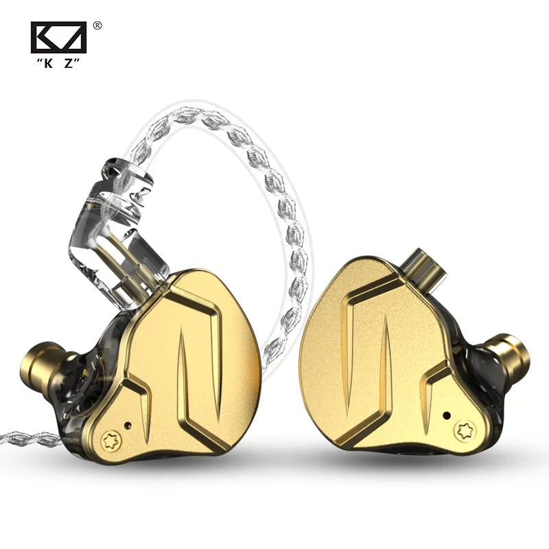 KZ ZSN Pro X Metal Earphones 1BA+1DD Hybrid Technology HIFI Bass Earbuds