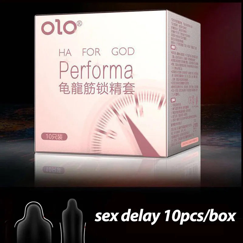 0.01 Ultra Thin Condoms for Men Long Sex Ejaculation Delay Rubber Condom