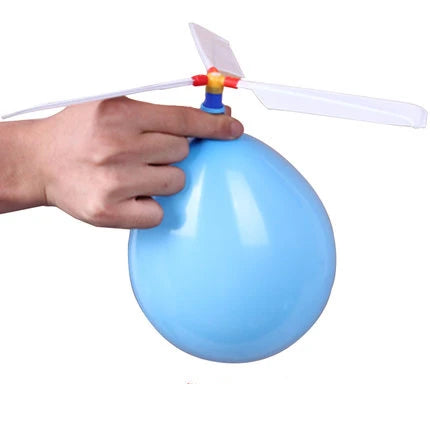 1Pcs/ Lot Funny Traditional Classic Sound Balloon Helicopter UFO Kids Child