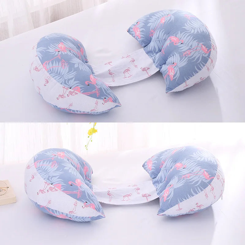 Multi-Functional Cotton Maternity Mat Waist Side Sleeping Pillow Pregnancy