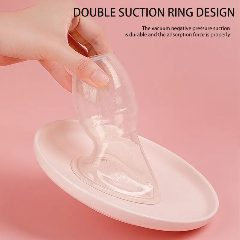 5/10Pcs Baby Feeding Manual Breast Pump 100% Food Grade Silicone Collector