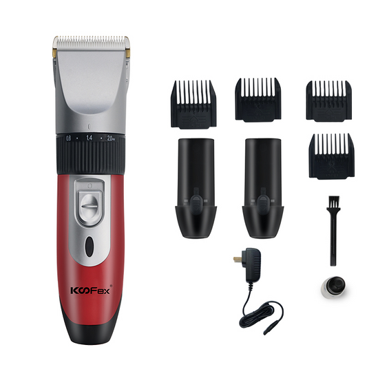 Low Price Rechargeable Professional Low Noise Led Display Haircut Tool