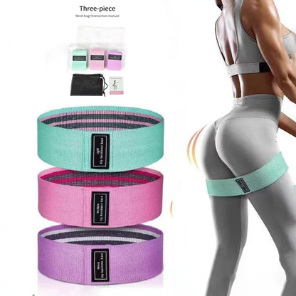 Fitness Resistance Band Buttocks Expansion Fitness Cloth Rubber Band Expander