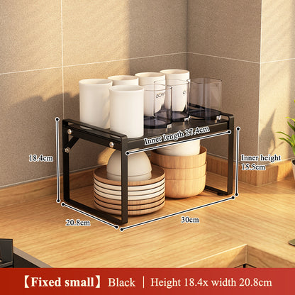 Pantry Home Shelf Multifunction Kitchen Cabinet Organizer Storage Rack