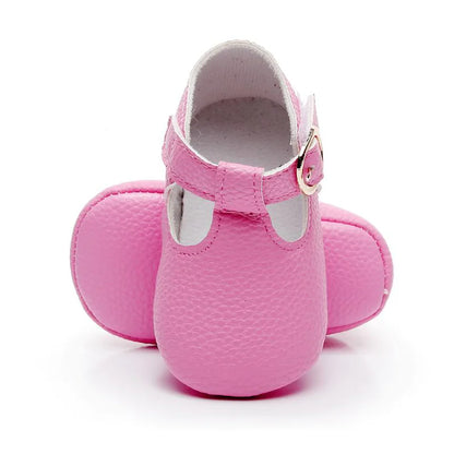 2023 New Arrival Newborn Baby Shoes PU Leather Baby Girl