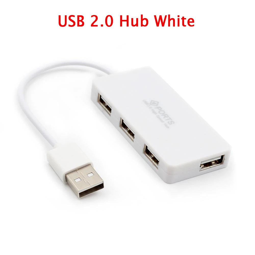 1pc High Speed USB 2.0/3.0 HUB Multi USB Splitter 4 Ports Expander Multiple USB